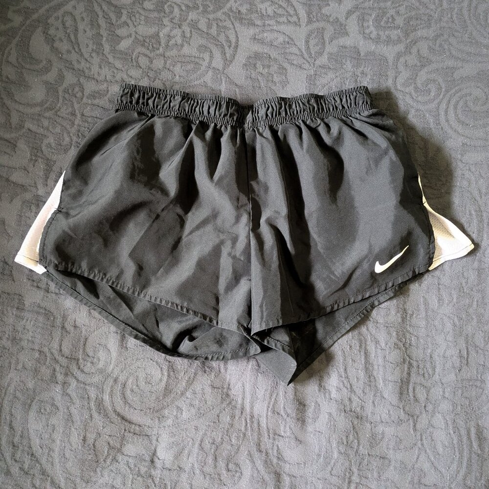 Nike Women's Shorts, Black & White - Size Small - Like-New Condition